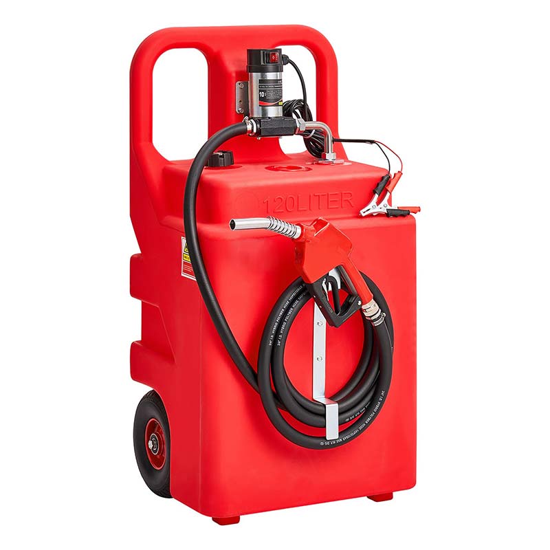 Diesel Tank 32 Gallon cum 12V Electric Transfer Pump oleum Hose et Gun