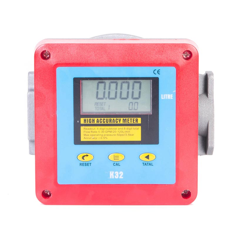Digital Tres quattuor Number High Precision Fuel Flow Oil O Meter